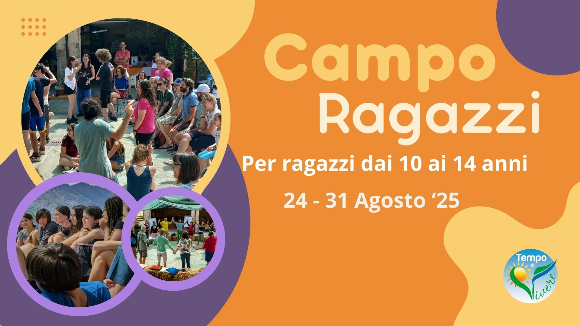 Campo Ragazzi 2025 Copertina Evento
